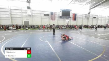 94 lbs 5th Place - Tahni-Rae Paxton, Bad Boys Wrestling vs Reagan Brooks, Chino Valley Cougar Club