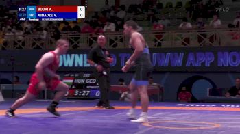 92 kg Repechage #2 - Andras Budai, Hungary vs Vladimer Minadze, Georgia