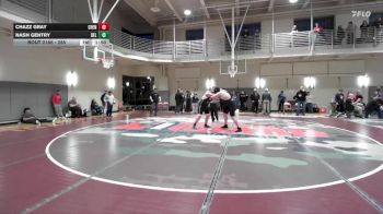285 lbs Cons. Round 3 - Nash Gentry, Belgrade vs Chazz Gray, Cheney