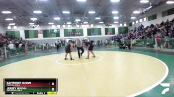 Girls 192 lbs Cons. Semi - Jersey Huynh, Enterprise Girls vs Kaymonee Olson, Foothill Girls