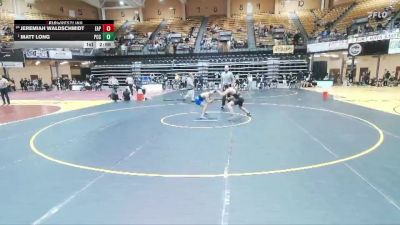 133 lbs Quarterfinal - Matt Long, Pratt CC vs Jeremiah Waldschmidt, EAP OTC