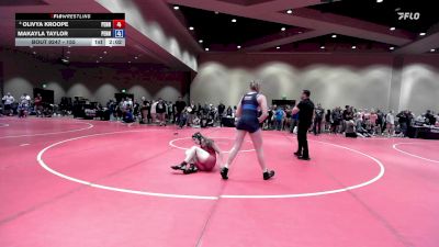 155 lbs Cons. Semis - Olivya Kroope, Pennsylvania vs MaKayla Taylor, Pennsylvania