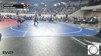 92 lbs Consi Of 16 #1 - Bowen Ellis, Carl Albert vs William Poarch, Yukon