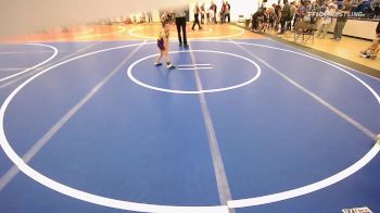 43 lbs Round Of 32 - Ryker Bishop, Pryor Tigers vs Hendrix Gates, Vian Wrestling Club