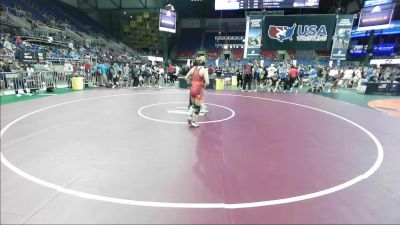 130 lbs Cons 16 #1 - Mason Harsch, CA vs Mackenzie Childers, IA