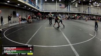 84 lbs Round 1 (10 Team) - Matteo Danise, Mat Assassins vs Subhan Ahmad, Headhunters