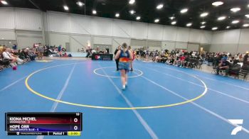 225 lbs Placement Matches (16 Team) - Kiona Michel, Washington vs Hope Orr, South Dakota Blue