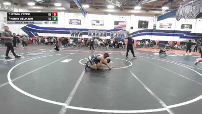 132 lbs Quarterfinal - Henry Aslikyan, Birmingham Charter vs Jayden Yazzie, El Modena