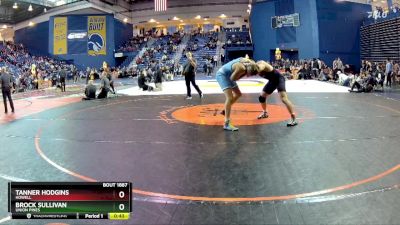 190 lbs Cons. Round 6 - Tanner Hodgins, Howell vs Brock Sullivan, Union Pines