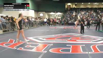 148 lbs Round Of 64 - Hayden Mayo, VA vs Ailee Briggs, FL
