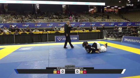 Lilah Ray Pitre vs Catherine Elizabeth Moreno 2026 Pan Kids Jiu-Jitsu IBJJF Championship