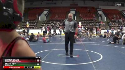 67 lbs Round 5 (6 Team) - Luke Lockwitz, Basement Brawlers vs Nico Distasio, Belding