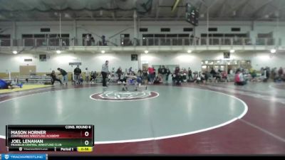 59 lbs Cons. Round 6 - Joel Lenahan, Franklin Central Wrestling Club vs Mason Horner, Contenders Wrestling Academy