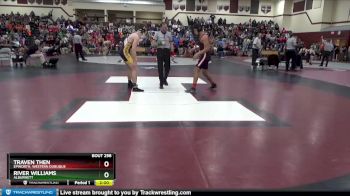 JV-33 lbs Cons. Semi - River Williams, Alburnett vs Traven Then, Epworth, Western Dubuque