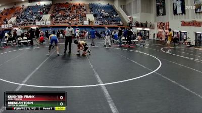 120 lbs 3rd Place Match - Brendan Tobin, Loyola-Blakefield vs Knighten Frank, John Carroll