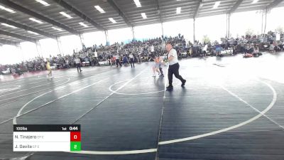 100 lbs Consolation - Niko Tinajero, EP Enforcers vs Jacob Davila, EP Enforcers