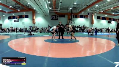 190 lbs Quarterfinal - Eddie Hicks, Gunston Wrestling Club vs Sean Whelan, Legacy Dragons