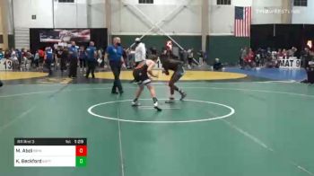 106 lbs Prelims - Mohamud Abdi, Bryan Youth Wrestling Club vs Keegan Beckford, Raptor Wrestling Club