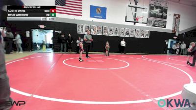 49 lbs Rr Rnd 3 - Michael Cawthorne, Tiger Trained Wrestling vs Zayden Newman, Wyandotte Youth Wrestling