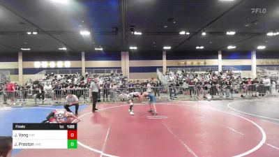 109 lbs Final - Jax Vang, The Empire vs Jayden Preston, Live Training