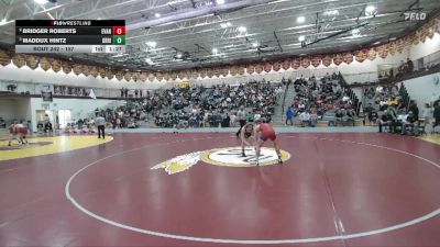 157 lbs Semifinal - Maddux Hintz, Green River vs Bridger Roberts, Evanston