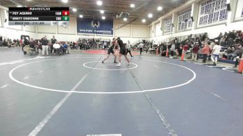 215 lbs Consi Of 8 #1 - Fey Aquino, Farmington vs Brett Osborne, Simsbury