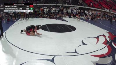 114.3-128.4 lbs Champ. Rd Of 16 - Katara Lacrue, Colorado vs Kaihawanawana Lind, Hawaii