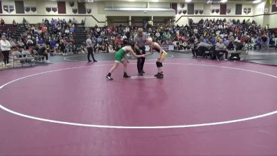 JV-8 lbs Quarterfinal - Aubrey Engels, Osage vs Lucy Kaegbein, Center Point-Urbana
