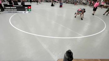 89-94 lbs Cons. Round 1 - Linzee Mason, Northwest Jr. Lions Wrestling vs Jadyson Wilson, Contenders Wrestling Academy