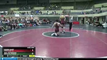 160 lbs Semis & 1st Wrestleback (8 Team) - Gavin Gust, Dover Eyota vs Ben Peterson, GET-Melrose/Mindoro