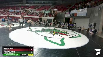 113 lbs Round 3 (8 Team) - Michael Ruiz, Canyon Randall vs Ace Garcia, Canyon