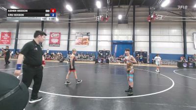 75 lbs Asher Beeson, Idaho vs Cru Hixson, Arkansas