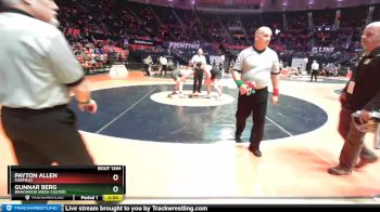 1A 285 lbs Cons. Semi - Payton Allen, Fairfield vs Gunnar Berg, Braidwood (Reed-Custer)