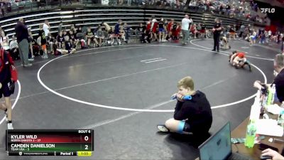 80 lbs Semis & 1st Wrestleback (8 Team) - Camden Danielson, Team USA vs Kyler Wild, North Dakota 2