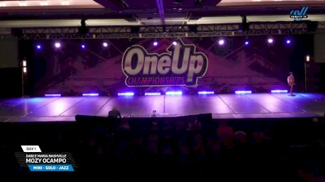 Dance Mania Nashville - Mozy Ocampo [2025 Mini - Solo - Jazz Day 1] 2025 One Up Grand Nationals