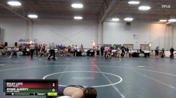 130 lbs Champ. Round 1 - Ryley Lotz, Swan Valley vs Ryder Alberty, Galion Tigers