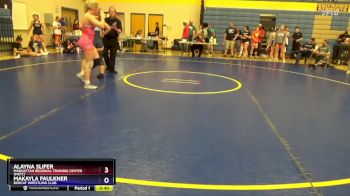 145 lbs Round 3 - Alayna Slifer, Manhattan Regional Training Center (MRTC) vs Makayla Faulkner, Bobcat Wrestling Club