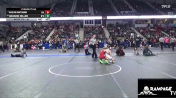 85 lbs Cons. Round 1 - Lucas Natalini, Columbus vs Graham Miller, WTC