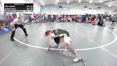 171 lbs Round Robin 2 - Tony Leader, WV Wild-HS vs Mason Fahey, Northern Elite-HS
