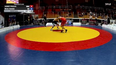 79kg (non-olympic) Semifinal - Jasmit Phulka, Burnaby Mountain Wrestling Club vs Bilal Naous, GTA Alliance RTC