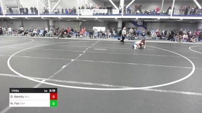 174 lbs Round Of 32 - Braden Newby, Millersville University vs Noah Fox, F&m