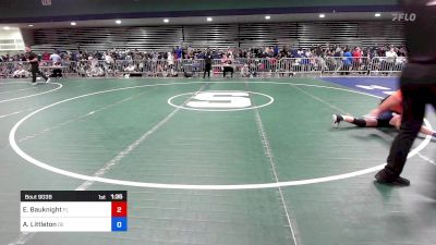 118 lbs Round Of 64 - Emma Bauknight, FL vs Autumn Littleton, DE