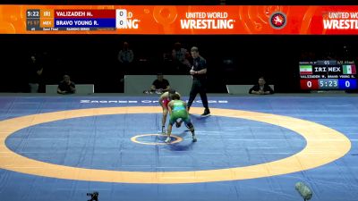 57 kg Semifinal - Roman Bravo-Young, MEX vs Milad Valizadeh, IRI