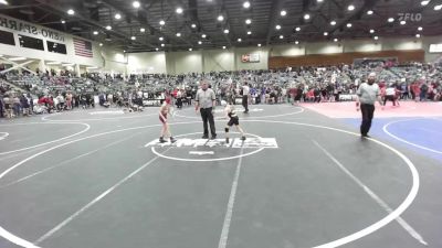 70 lbs Round Of 16 - Knox Peasley, Omak Wrecking Crew vs Weston Cormany, Top Fuelers WC