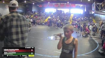 58 lbs Round 2 - Adam Rasmussen, Backyard Brawlers vs Reid Aultman, SGAC DEVIL DOGS