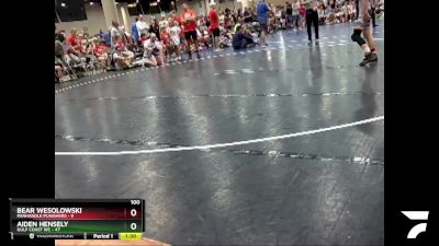 100 lbs Champ Round 1 (16 Team) - Aiden Hensely, Gulf Coast WC vs Bear Wesolowski, Panhandle Punishers