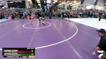 98 lbs Cons. Round 3 - Antonio Ochoa, NXT Level Wrestling Academy vs Gunner Wyrick, Amped Wrestling Club