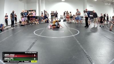 84 lbs Finals (2 Team) - Drew Fry, Full Circle vs Jeryl Cole, Triumph Trained