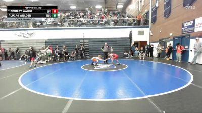 80 lbs Cons. Round 3 - Bentley Waldo, Lakeland Wrestling Club vs Lucas Willden, 208 Badgers Wrestling Club