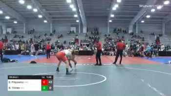 170 lbs Prelims - Gunner Filipowicz, Roundtree Wrestling Academy Black vs Ben Thines, Young Guns Yellow